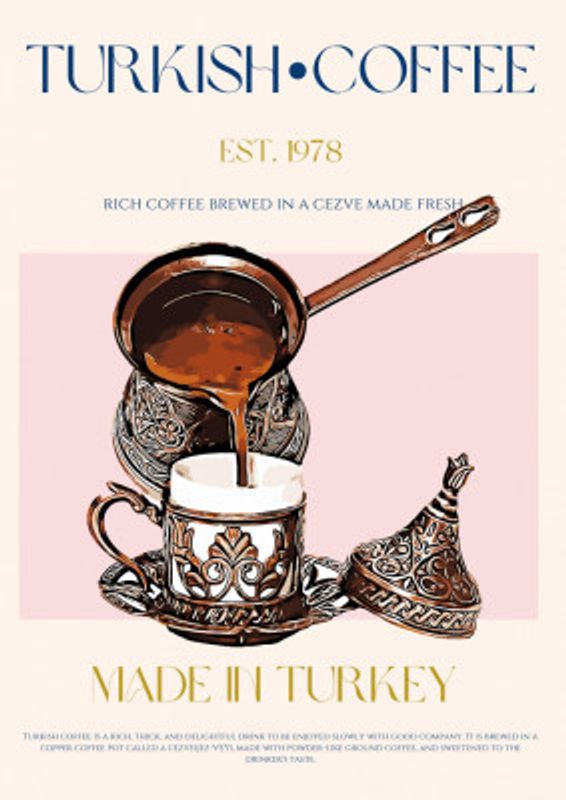 Turkish Coffee Print
