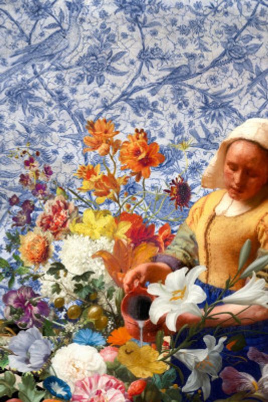 The Milkmaid  the Delft Tourist Shop Edition