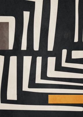 Geometric Patterns With Black And White Lines