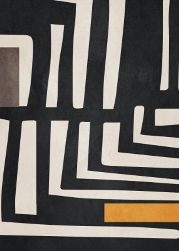 Geometric Patterns With Black And White Lines