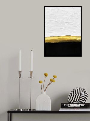 Black and White Golden Night