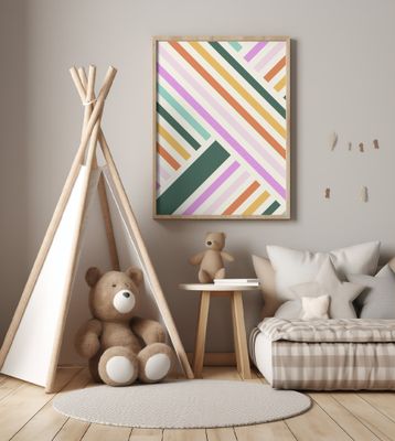 Colorful Street Lines