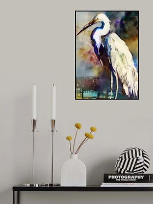 Egret After the Storm