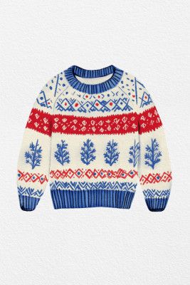 Norwegian wool jumper