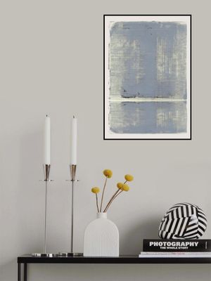 Minimalist Grey Abstract with Horizontal Line