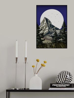 Mountain Wildflower Meadow Night