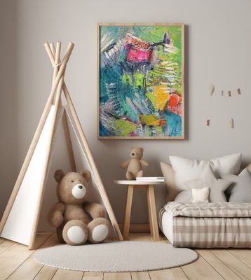 Expressionist Colorful Abstract