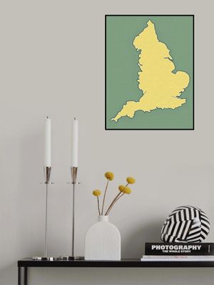 Golden England Map