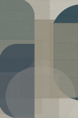 Woven Blue and Neutral Abstract Layers 2