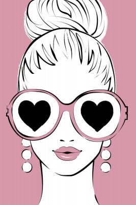 Heart Shades Glam