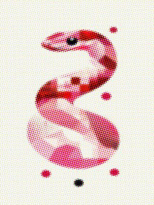 Halftone Snake