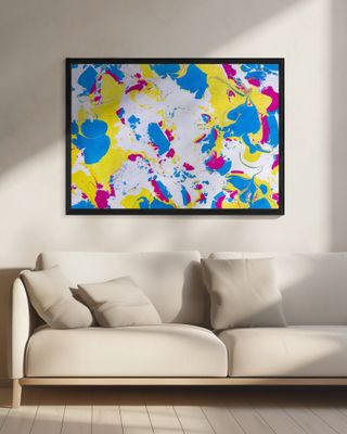 Colorful psychedelic art print  nº5