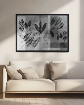 Abstract Botanicals in Neutral Tones