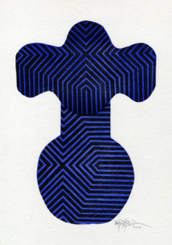 Celestial Garden II (ultramarine version)