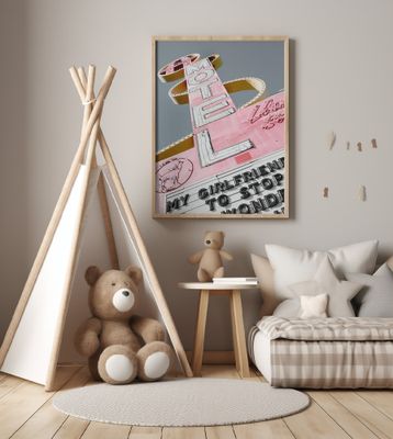 Las Vegas Motel Neon Sign