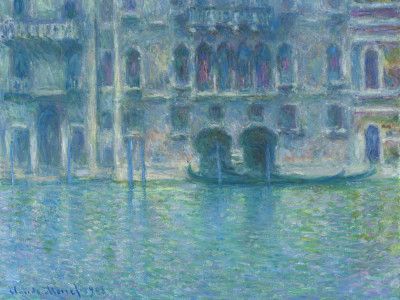Palazzo Da Mula, Venice (1908) By Claude Monet
