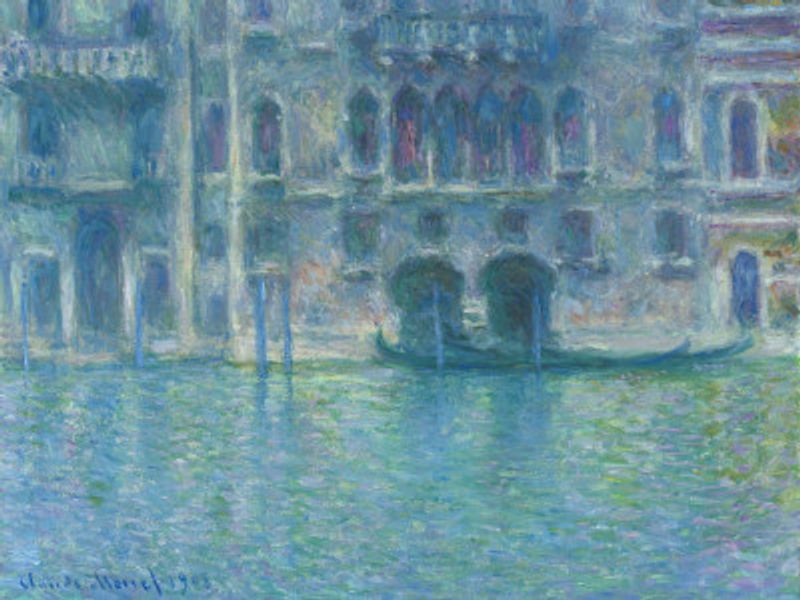Palazzo Da Mula, Venice (1908) By Claude Monet