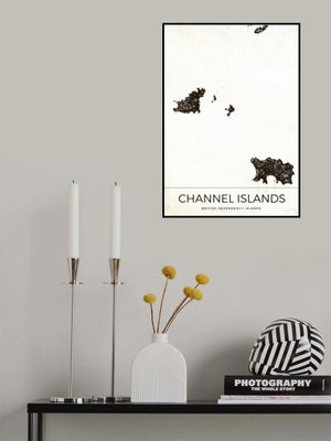 Channel Islands Vintage Map
