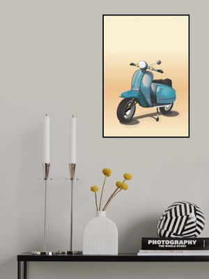 Retro Scooter Glow