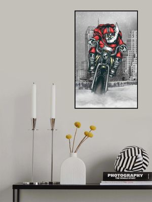 Santa Claus,  Coming From Town