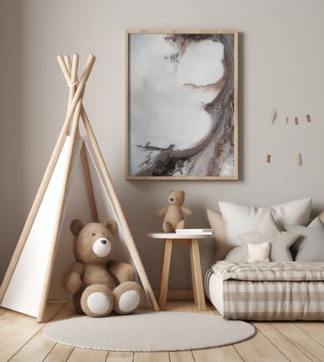 MINIMAL Art -  Earthly Currents 1