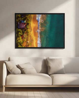 Guadeloupe - Plage de la Perle Aerial