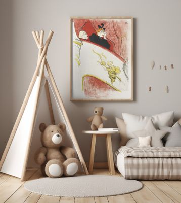 Balcony With a Gilded Grotesque Mask (1894)