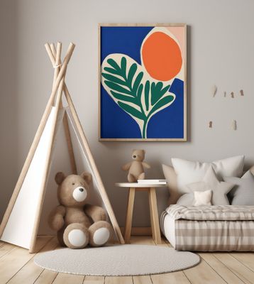 Matisse plant and sun