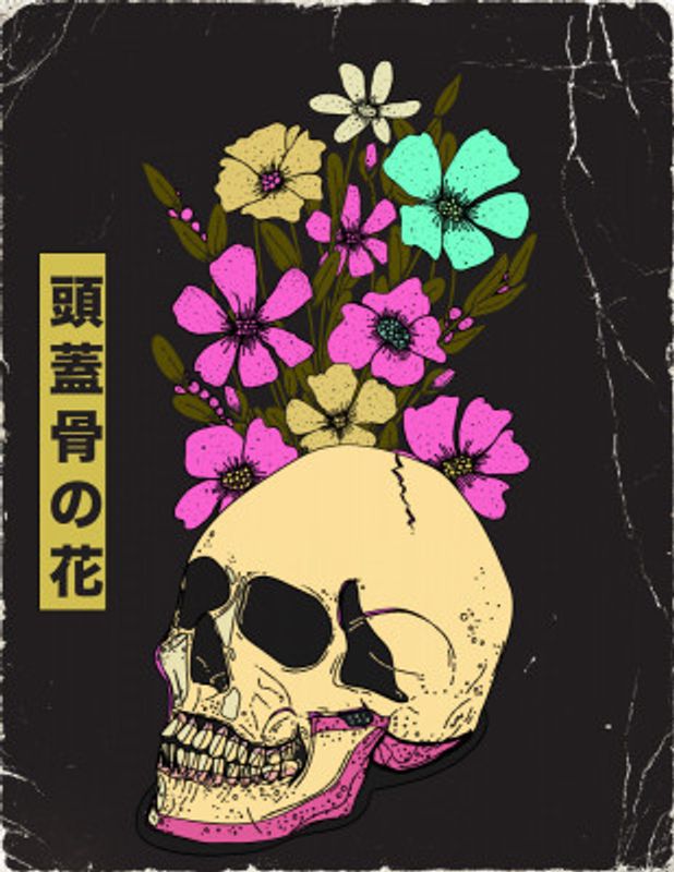 Skulls In Bloom