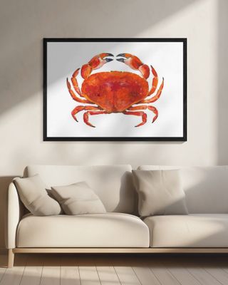 Realistic Red Crab