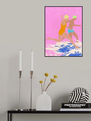 Running Swimmers (pink)