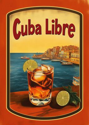 Cuba Libre Vintage Commercial