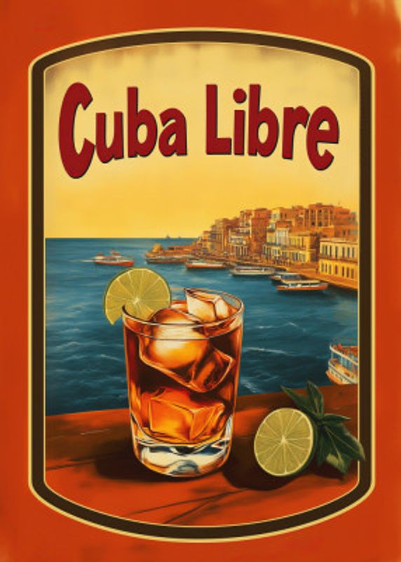 Cuba Libre Vintage Commercial