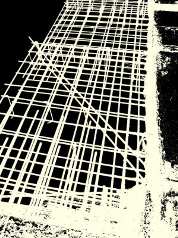 Monochrome Grid Pattern