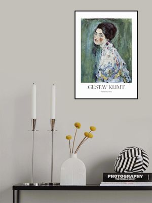 Porträt Einer Dame (1916–1917) Poster