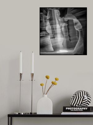 MONOCHROME ANTELOPE CANYON Gorgeous Lightbeam