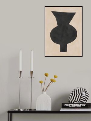 Abstract Vase Silhouette