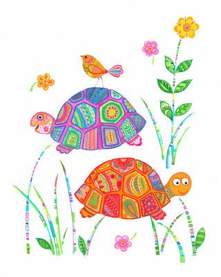 Decorative Tortoises Clean Scan