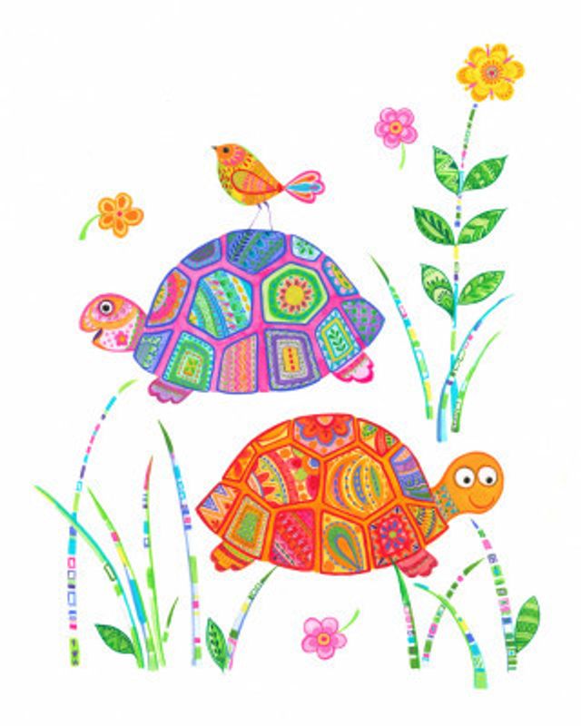 Decorative Tortoises Clean Scan