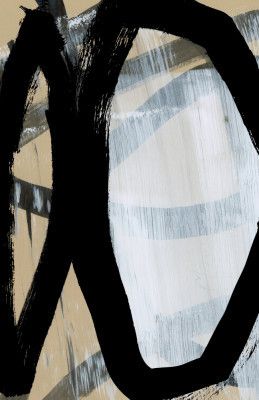 Bold Black On White No1