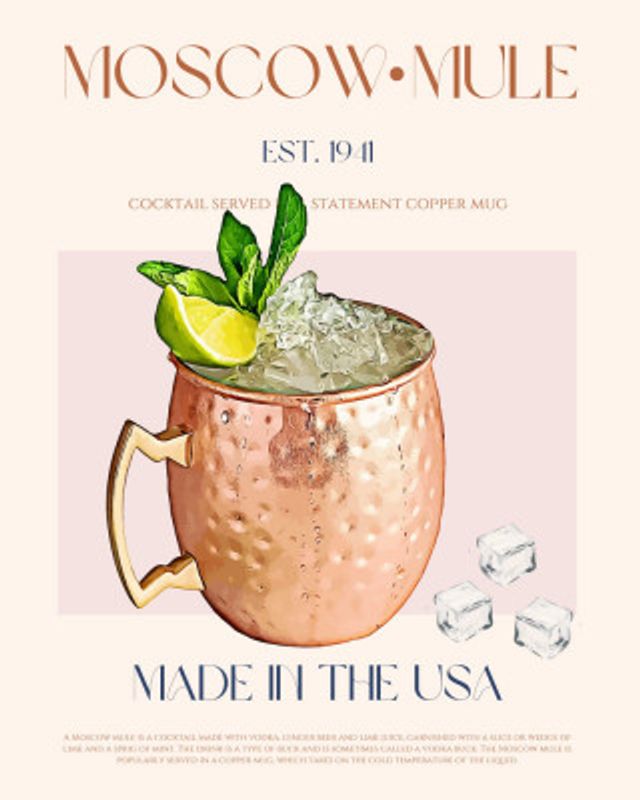 Moscow Mule Print