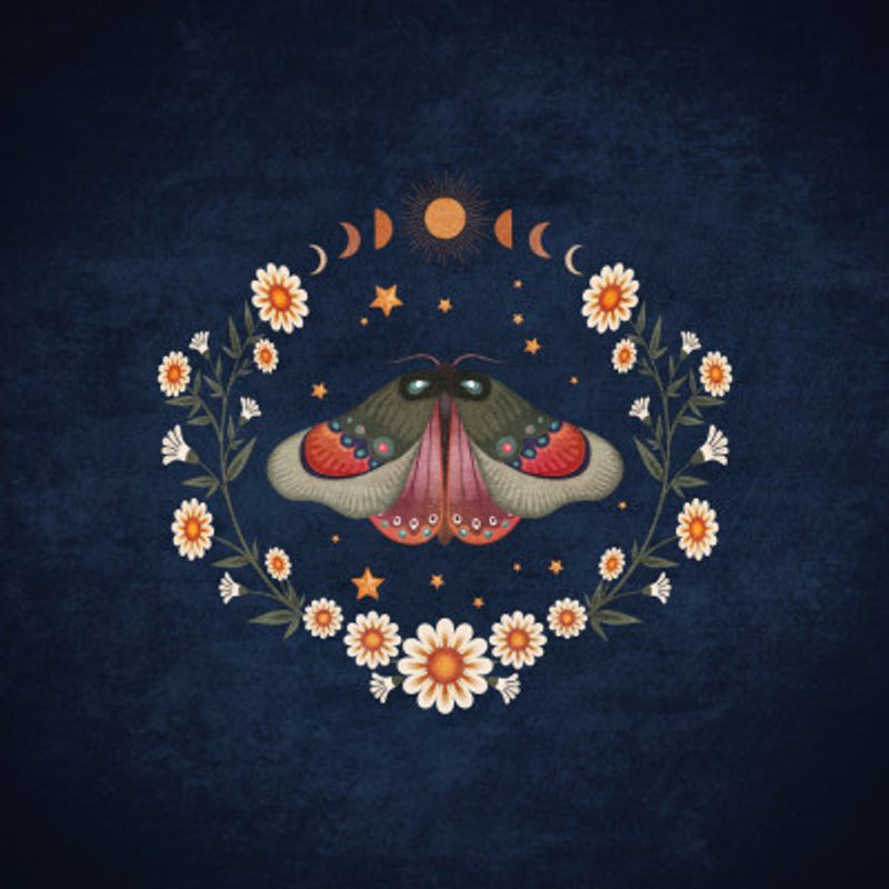 Moonlit Moth Symphony