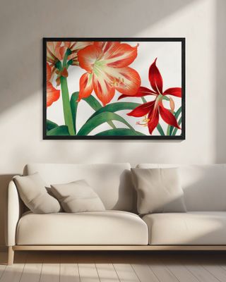 Vintage Amaryllis Flower No.2