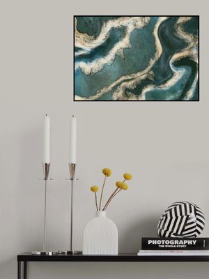 Alcohol Ink Green Gold