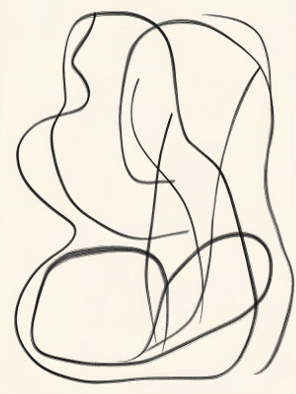 Abstract Scribble No4