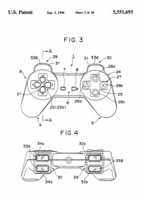 Controller Unit Patent 1996
