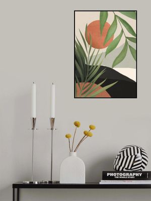 Abstract Art Tropical Leaves 46