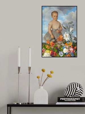 Child In the Garden   an Art Remix