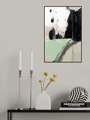 Dynamic Brushstrokes And Monochrome Contrasts