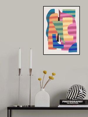 Abstract Stripe Minimal Collage 17